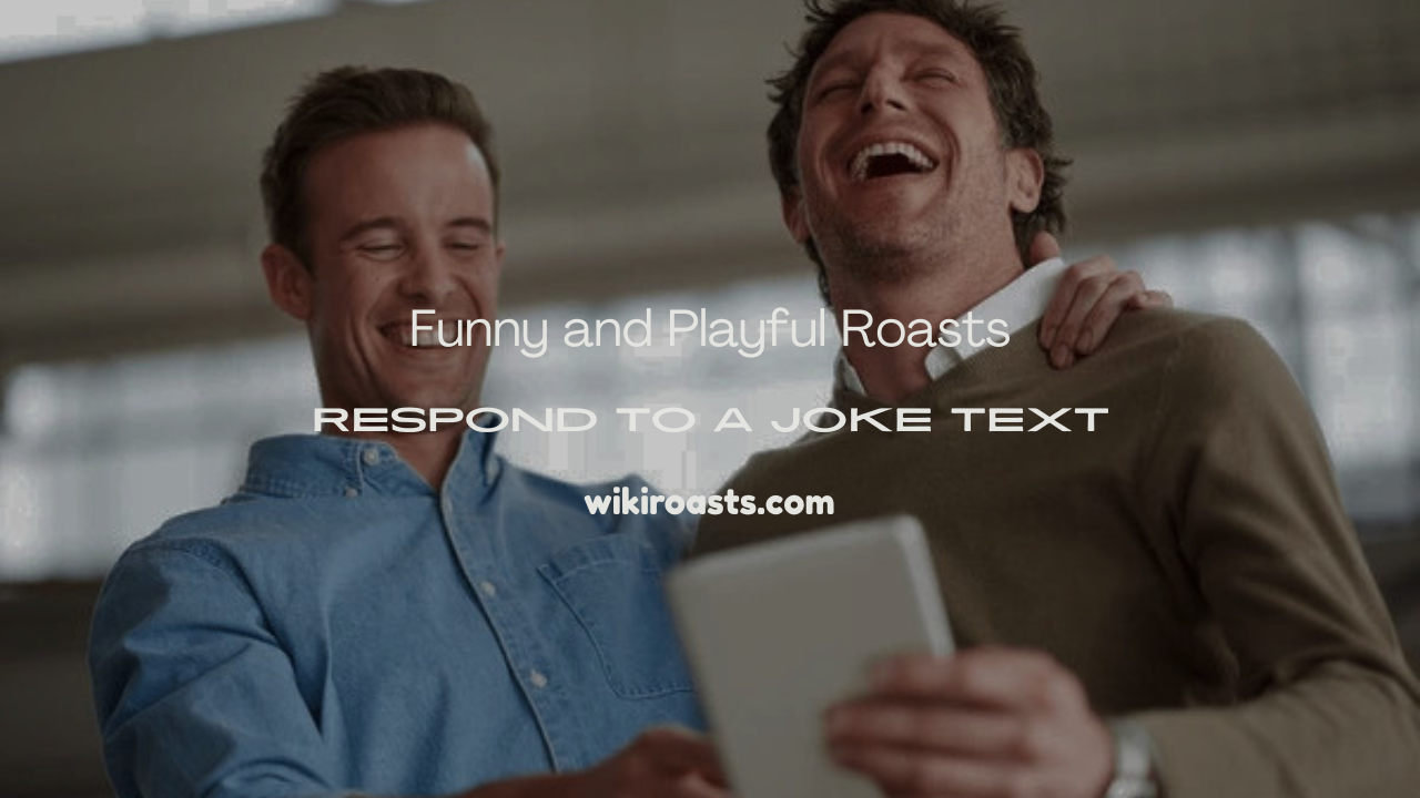 Respond to a Joke Text